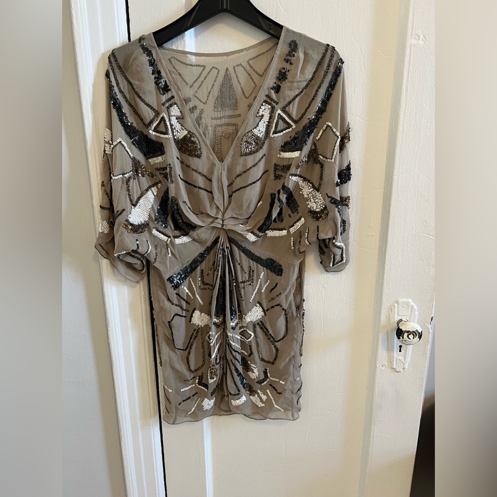 All Saints Gabriel Mini Dress